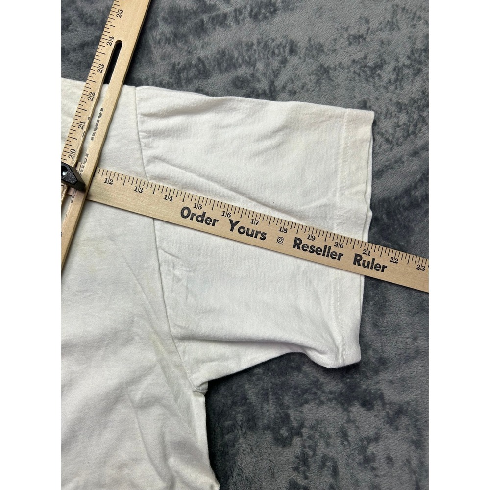 VTG Michael Jackson Forever A Legend Never Dies Graphic T Shirt Mens 3XL White - Picture 5 of 10